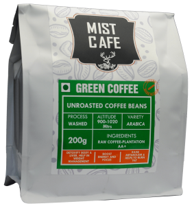 MIST CAFE - GREEN COFFEE BEANS